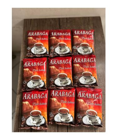 ARABAGA Turkish Coffee 100 Gr 9 Pieces