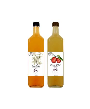 S heylaana Natural Oleaster Vinegar 1000 ml and Jujube Vinegar 1000 ml