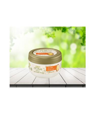 Dalan D'olive Organic Argan Oil Jar Cream 300 ml 1 Piece