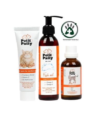 Petit Patty Felicare Sterile Power Set (fish Oil + Sterile Paste + Plus+b For Cats)