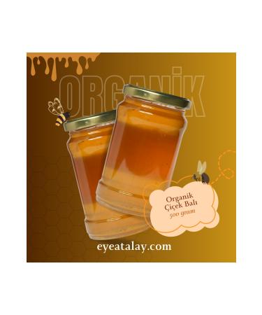 EYE ATAlay Rize Flower Honey 500g Glass Jar