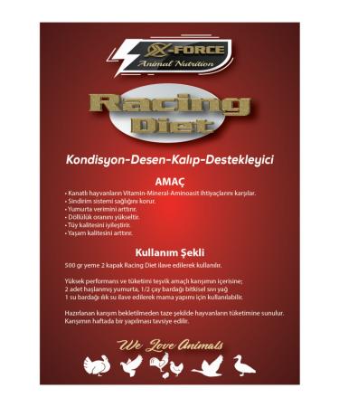 X-FORCE Racing Diet (SPECIAL FOR POULTRY) - Buy Online on GoSupps.com