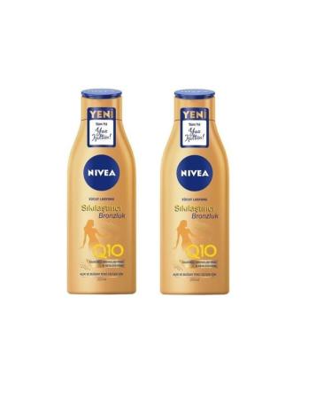 NIVEA Body Q10 Firming & Bronzing Lotion 200 ml X 2 Pieces