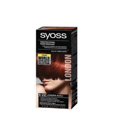 Syoss Hair Dye.5.22 London Red