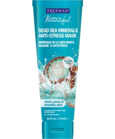 Freeman Dead Sea Minerals Facial Anti Stress Mask 175ml