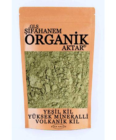 GL FAHANEM ORGANIC ACTAR Green Clay Natural Face Mask 250 gr High Mineral