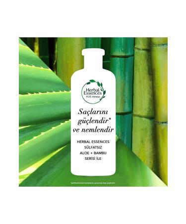 Herbal Essences Sulfate-Free Color Protection and Moisture Aloe + Bamboo Shampoo 380 ml - Buy Online on GoSupps.com