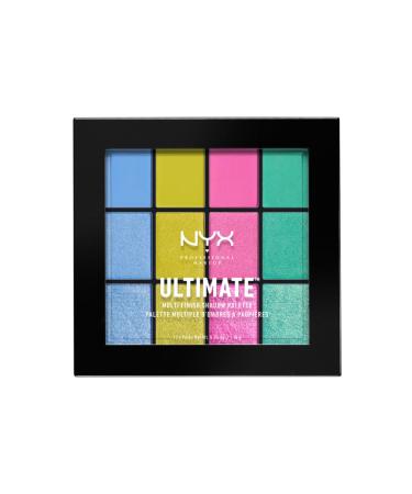 NYX Professional Makeup Eyeshadow Palette - Ultimate Multi Finish Shadow Palette Electric 800897096465