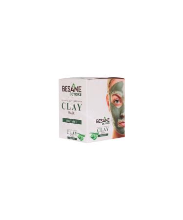 Besame Cosmetics Detox Aloe Vera Mask 24 Pieces