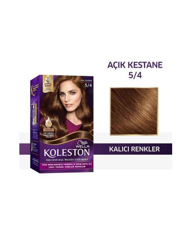 Wella Wella Kit Hair Dye 5/4 Light Chestnut Hair Dye