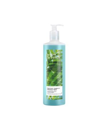 Avon ( CLAY MASK GIFT ) Senses Secret Lagoon Shower Gel 720 ml ( 1 PIECE )