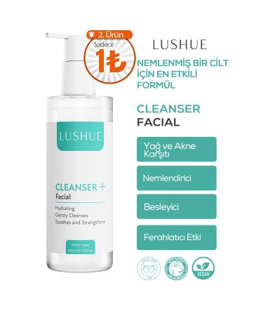 Lushue Anti-Oil and Anti-Acne Facial Cleansing Gel for All Skin Types
