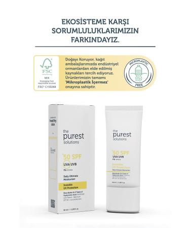 The Purest Solutions HIGH PROTECTION AND MOISTURIZING SKIN PROTECTIVE CREAM SPF 50 50 ML DEMBA4533 - Buy Online on GoSupps.com