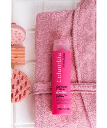 Columbia Anti Hair Loss Rice Water Protein Shampoo 400 ml - Buy Online on GoSupps.com