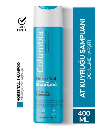 Columbia Horsetail Plant Extract Anti-Hair Loss Fast Growth Effective Volumizing Shampoo 400 ml
