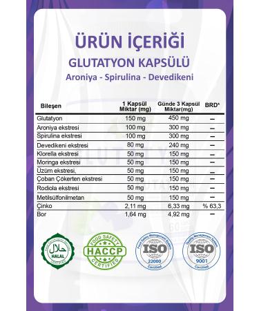 Gokcek Healing Glutathione Capsule (GLUTATHIONE CAPSULE) - Buy Online on GoSupps.com