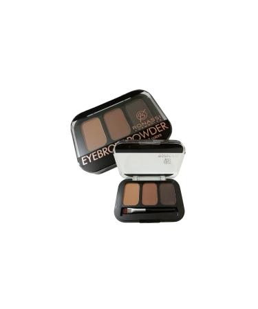 RS Ronassi Cosmetics Ronassi Cosmetics Perfect Brows 3-Pack Eyebrow Shadow No:1