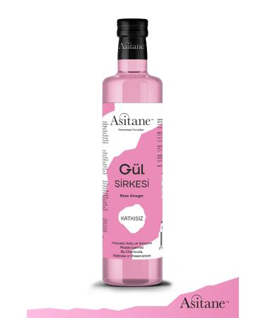 Acidane Rose Vinegar Natural Fermentation - Rose Vinegar 500 Ml