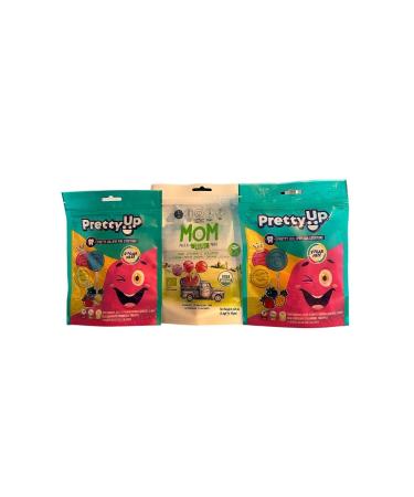 Mom Organic Lollipop Set 1 PK Mom Lollipop + 2 PK Pretty Up Lollipop
