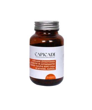 Capicade Loykotomos Fern and Astaxanthin Supplementary Food 30 Capsules