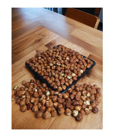 HTK Nuts and Confectionery Raw Hazelnuts 1 Kg.