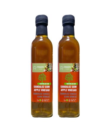 Proori Sandaloz Gum Green Apple Cider Vinegar Fast Toxin Edema Reliever Drinkable Natural Detox Vinegar 500 ml