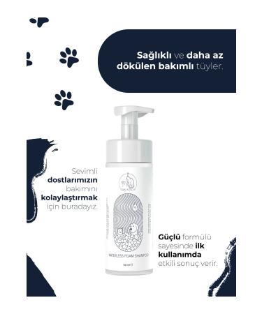 paw in tech 2 in 1 paw cleaning foam and dry foam shampoo - Buy Online on GoSupps.com