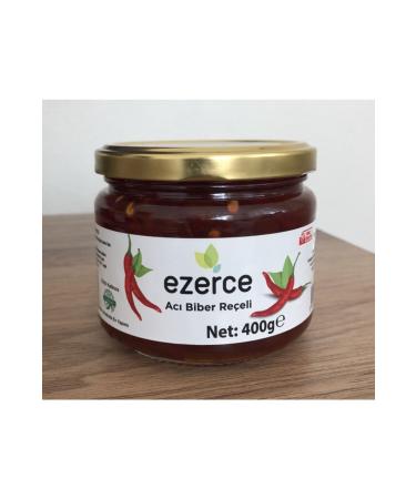 ezerce Hot Pepper Jam 380 G (TRADITIONAL HOME MADE)