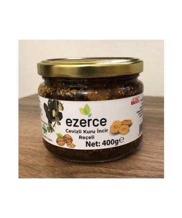 ezerce Walnut Dried Fig Jam 380 G (TRADITIONAL HOME MADE)
