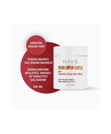 NAVO PROFESSIONAL HAIR CARE Repairing Intensive Care Hair Mask for Damaged Hair - Buy Online on GoSupps.com