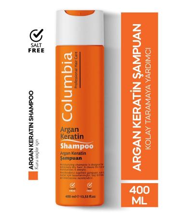 Columbia Argan & Keratin Easy Combing Shampoo 400 ml