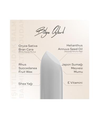 Bilge Ozturk Shiny Transparent Lip Balm SPF 20 5g - Buy Online on GoSupps.com