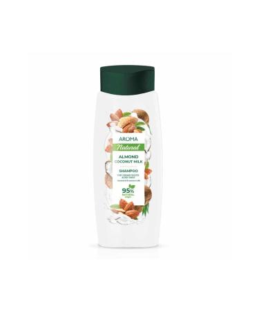 AROMA NATURAL SHAMPOO ALMOND COCONUT MILK 400 ml