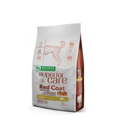 Nature's Protection Grain-Free Animal Protein Salmon Small Breed Red Dog Food 1.5 Kg