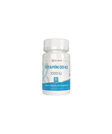 Haver Vitamin D3 K2 30 Tablet