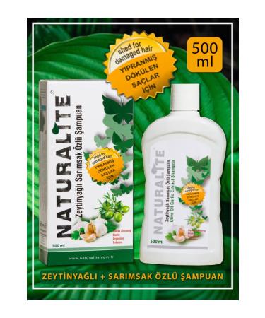 Naturalite Olive Oil Garlic Essence Shampoo 500 ml