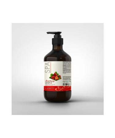 Loft Aromatherapy Massage Oils Strawberry Scented 500 ml