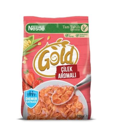 Nestle Gold Corn Flakes Strawberry Corn Flakes 310G