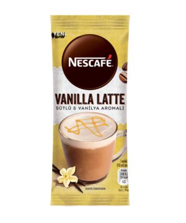 Nescafe Vanilla Latte Coffee 14.5GX 24 Pcs