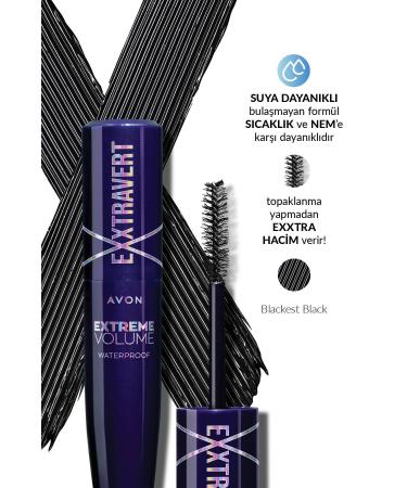 Avon Exxtravert Exxtra Volumizing Waterproof Mascara - Buy Online on GoSupps.com