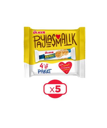Ulker Cream Biscuits 244 gr x 5 Pieces