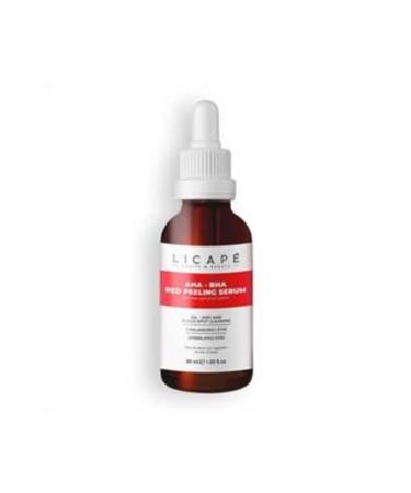 Baby ( CLAY MASK GIFT ) Licape Skin Revitalizer Aha -Bha Red Peeling Serum 30ml ( 1 PIECE )