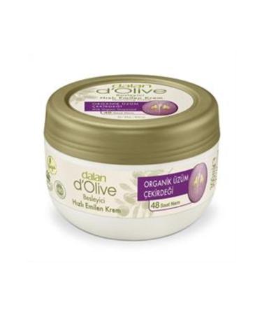 Baby ( CLAY MASK GIFT ) Dalan D'olive Organic Grape Seed Cream 300ml ( 1 PIECE )