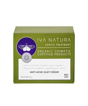 Baby ( CLAY MASK GIFT ) Iva Natura Organic Anti-Acne Cream for Oily Skin 50ml ( 1 PIECE )