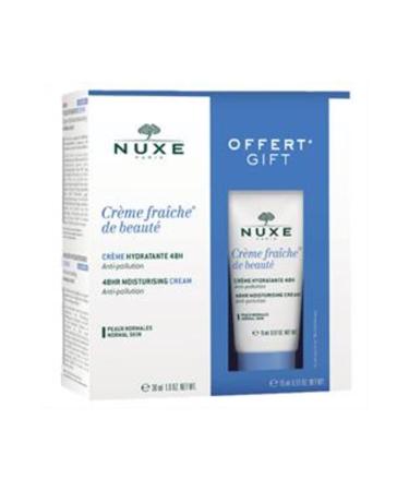 Nuxe ( CLAY MASK GIFT ) Nuxe Creme Hydratante 48h Moisturizing Care Set ( 1 PIECE )