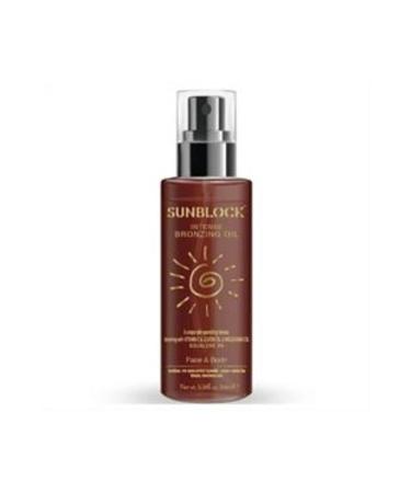 Baby ( CLAY MASK GIFT ) New Essentials Sunblock Intense Bronzing Oil 100ml ( 1 PIECE )