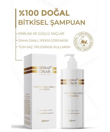Serap nar Cosmetics Herbal Shampoo 400ml