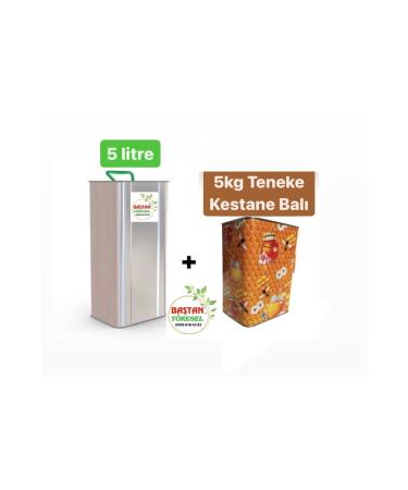 5 litres of local olive oil and 5 kg of Bozda chestnut honey