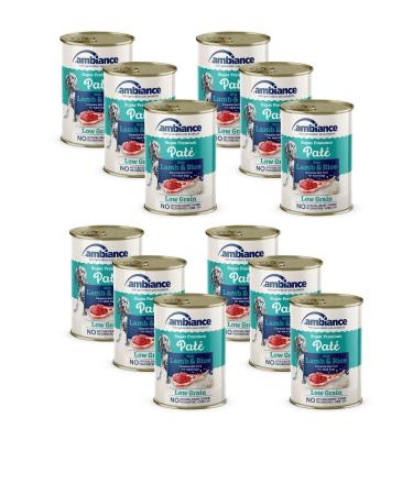 Ambiance Ambiance Adult Dog Canned Lamb Meat Paste 12 400gr