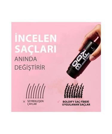 Boldify Hair Building Fibers Topical Powder Dark Brown 28gr- Hair Building Fibers - Buy Online on GoSupps.com